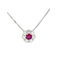 Collana Urania Preziosi Donna in Argento Zircone PSI4001RB - PSI4001RB